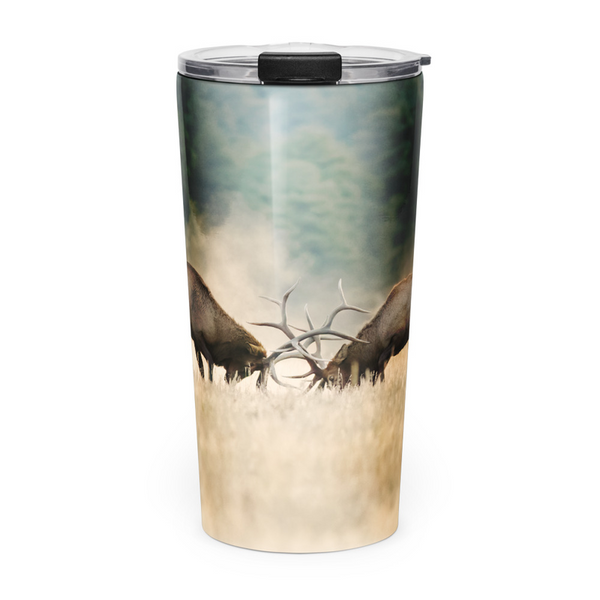 Elk Sparring 20 oz Tapered Stainless Steel Tumbler